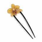 Leopard Bloom Hair Pin