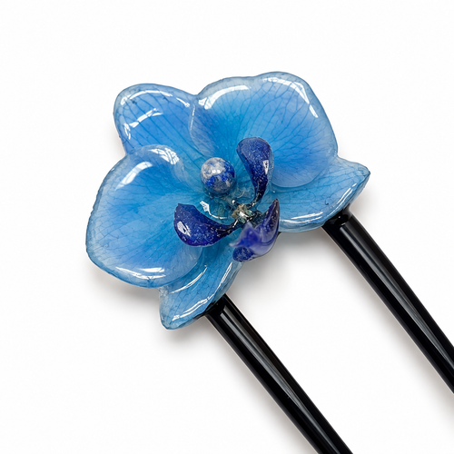 Celestial Blue Hair Pin